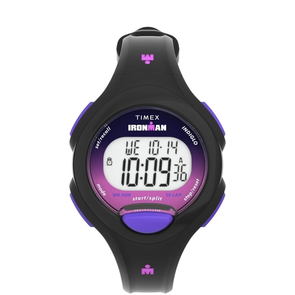 Timex TW5M55200, Women's 30-Lap Ironman, pink/black/purple, Brand NEW